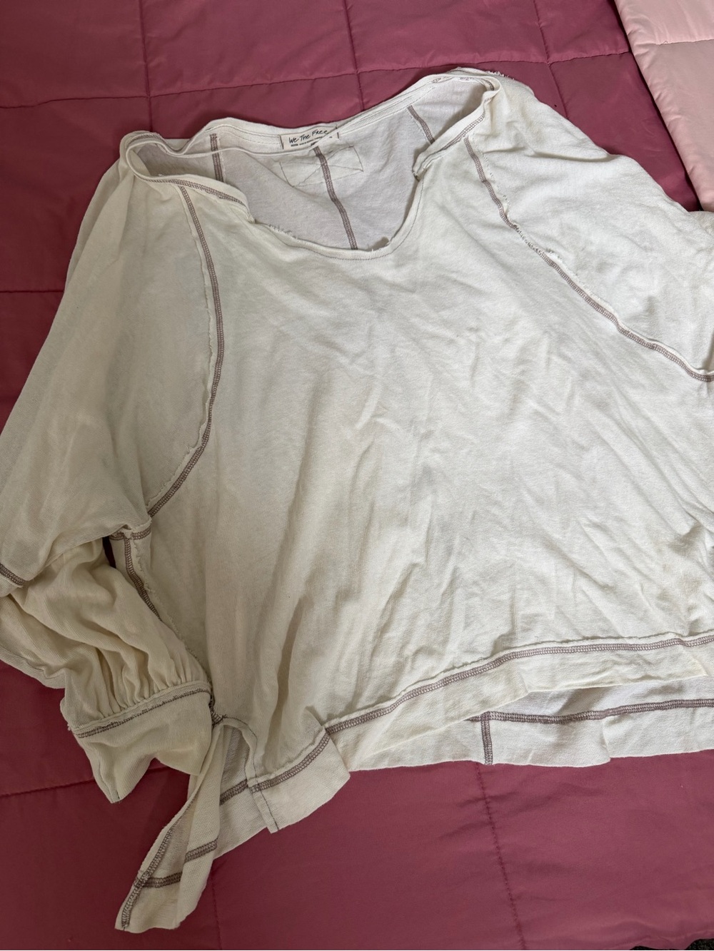 Free people long sleeve shirt